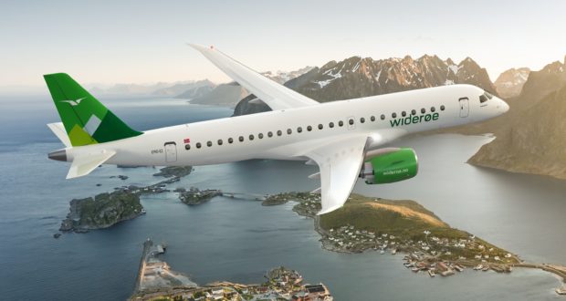 Embraer E190-E2 regional jet